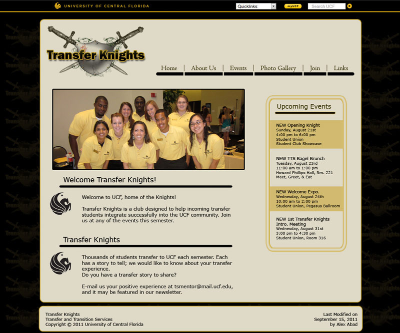 transfer knights homepage